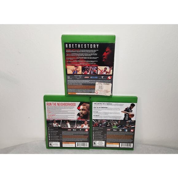 Xbox One NBA 2K16, 2K18, And 2K19 Lot Of 3 CIB Pre-owned - Picture 6 of 6